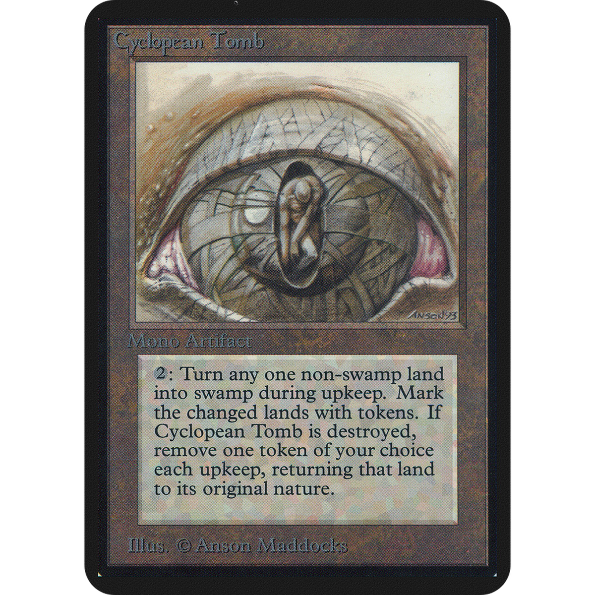 Cyclopean Tomb [Limited Edition Alpha] (Near Mint)