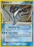Suicune Star (115/115) [Unseen Forces] (Moderately Played Holofoil)