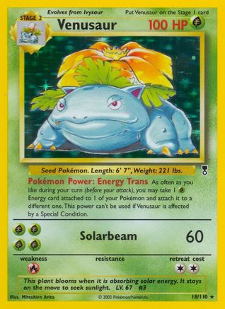 Venusaur 18/110 - Legendary Collection Reverse Holofoil (Near Mint)