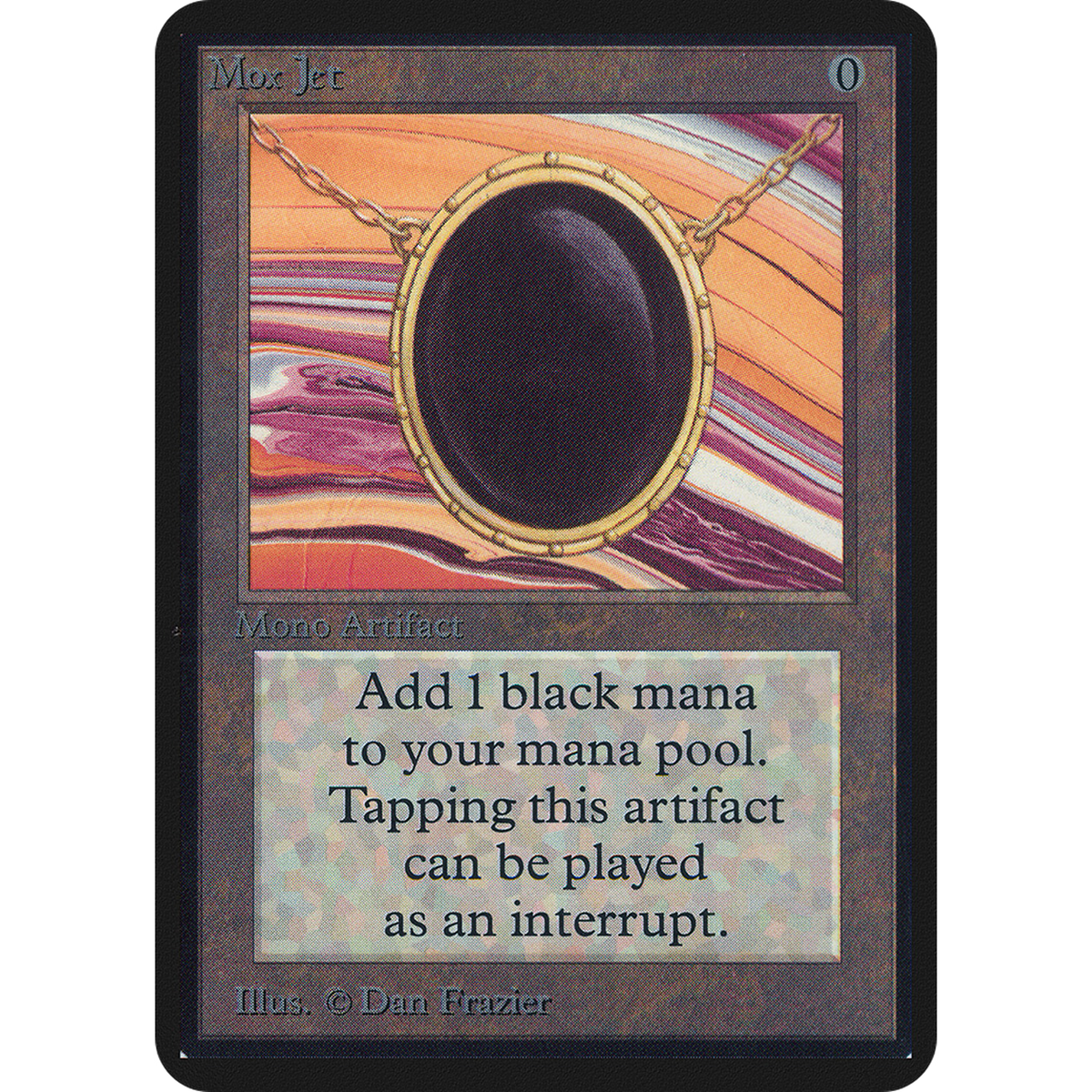 Mox Jet [Limited Edition Alpha] (Near Mint)