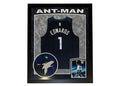Anthony Edwards Signed Minnesota Framed Basketball Jersey (JSA)