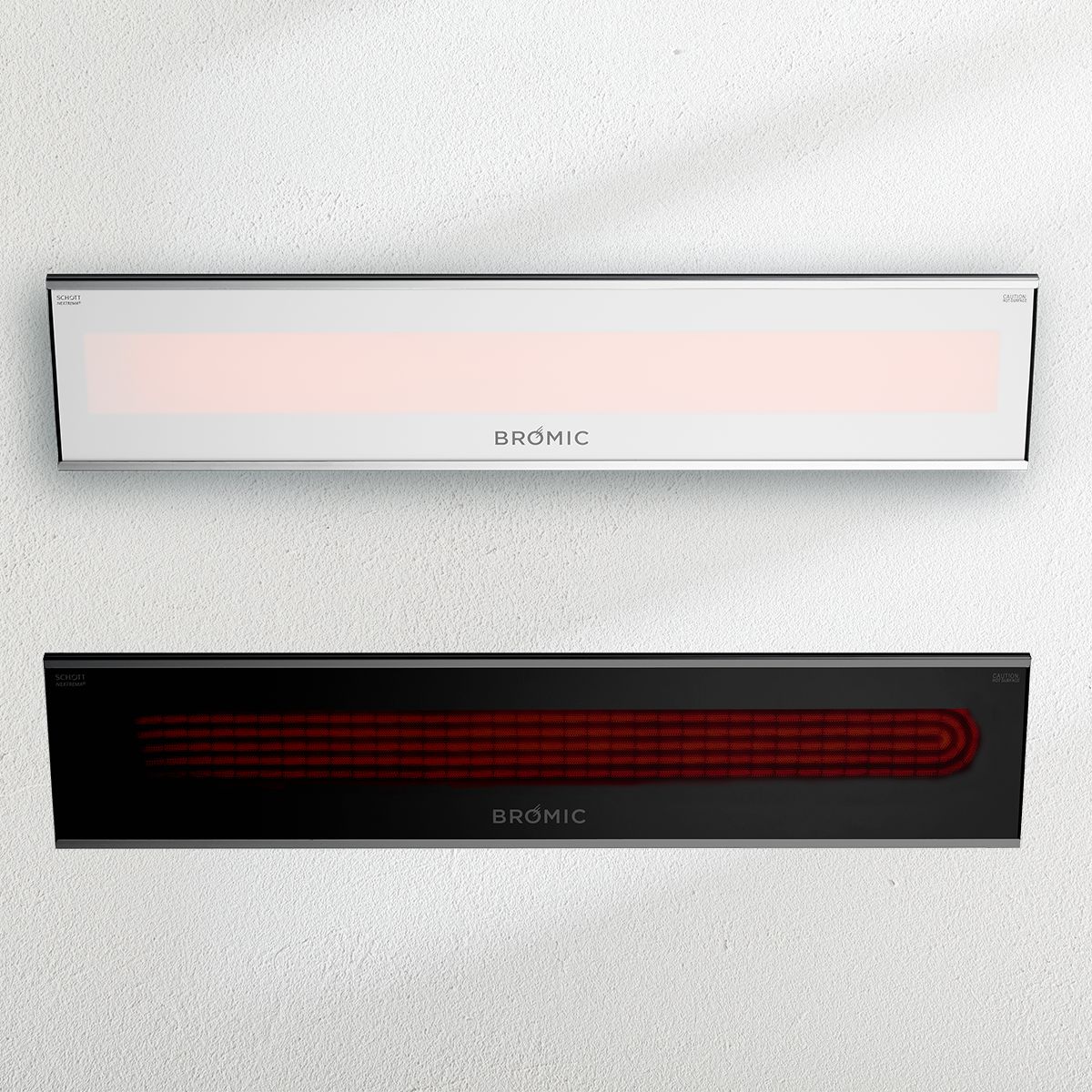 Bromic Heating Platinum Smart-Heat™ Electric Outdoor Heater - 4500W (White)