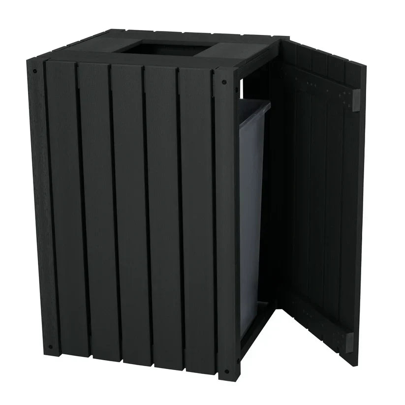 Sequoia Professional Commercial Trash Can (Weathered Acorn)
