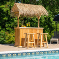 Southern Fantasy Tiki Bar (3 Door Cabinet / No Roof / Unfinished)