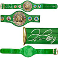 Floyd Mayweather Jr. Autographed Green WBC World Championship Boxing Belt "TMT" Beckett BAS Witness