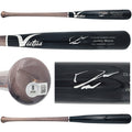 James Wood Autographed Black Victus Player Model Baseball Bat Washington Nationals Beckett BAS Witness