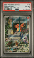 [PSA 8 - NM-MT] CHARMANDER #044 - Obsidian Flames Etb - SV Black Star Promo (2023)