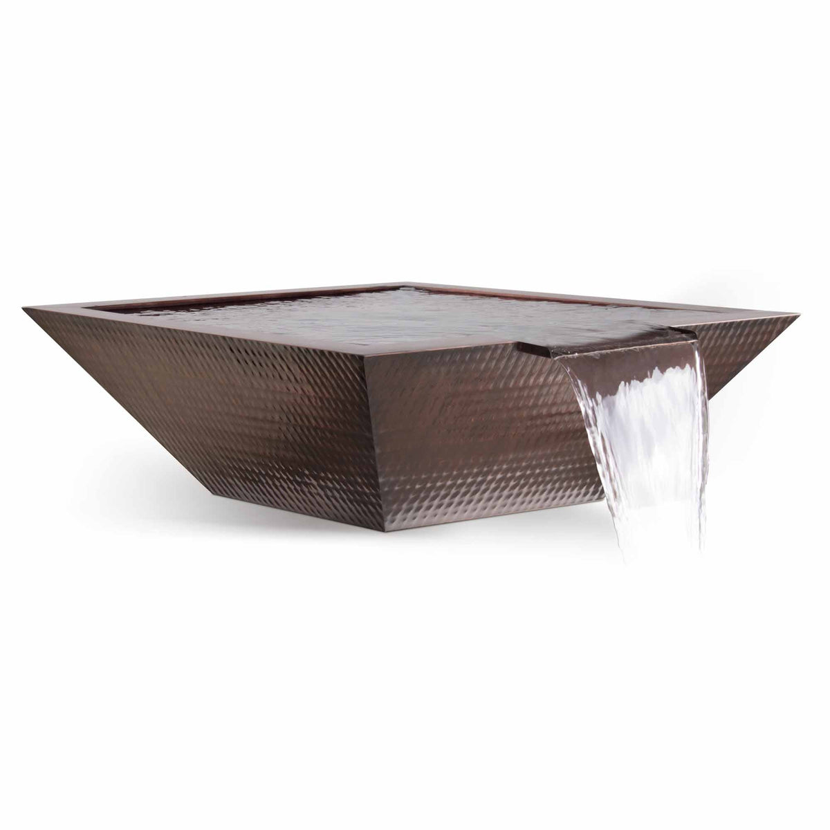 The Outdoor Plus Maya Water Bowl - Hammered Copper (36")