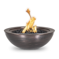 The Outdoor Plus Sedona Fire Bowl - Hammered Copper (Match Lit Ignition)