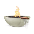 The Outdoor Plus Sedona Fire & Water Bowl - GFRC Concrete (33" / Match Lit with Flame Sense Ignition (LC Certified))