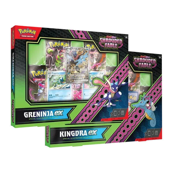 Pokémon TCG: Scarlet & Violet - Shrouded Fable - Special Illustration Collection (Kingdra ex & Greninja ex) (Kingdra ex Box)