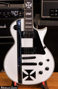 2022 ESP Limited James Hetfield Iron Cross White