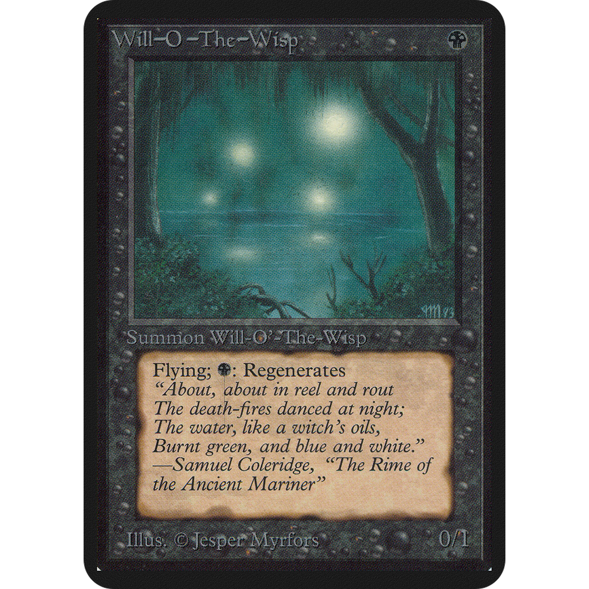 Will-o'-the-Wisp [Limited Edition Alpha] (Moderately Played)