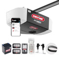 1-1/4 Hpc Smart Compatible Belt Drive Garage Door Opener Wi-Fi Compatibility and Battery Back-Up