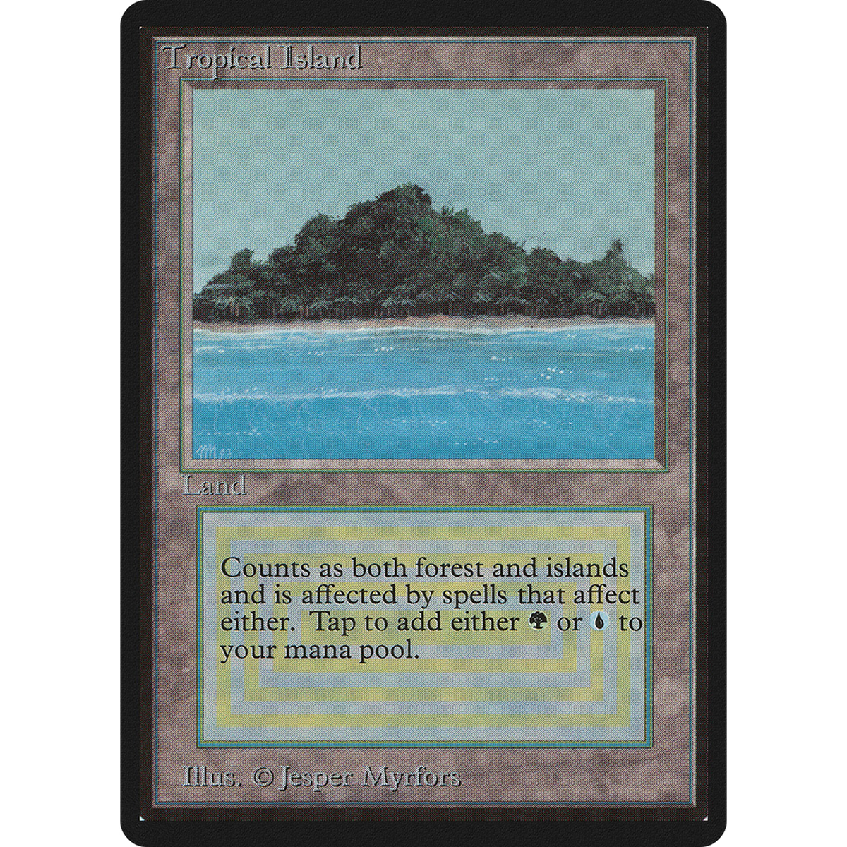 Tropical Island [Limited Edition Beta] (Near Mint)