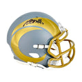 Davante Adams Signed Los Angeles Rams Slate Alternate Speed Mini Football Helmet (JSA)