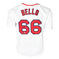 Brayan Bello Signed Boston White Baseball Jersey Black Ink (Beckett)
