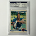 Darryl Strawberry Signed 1984 Fleer Rookie #599 PSA Auto Authentic