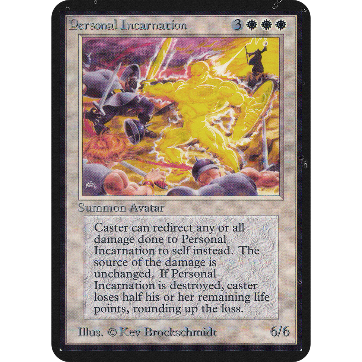 Personal Incarnation [Limited Edition Alpha] (Moderately Played)