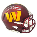Jayden Daniels Signed Washington Commanders Speed Mini Football Helmet (Fanatics)