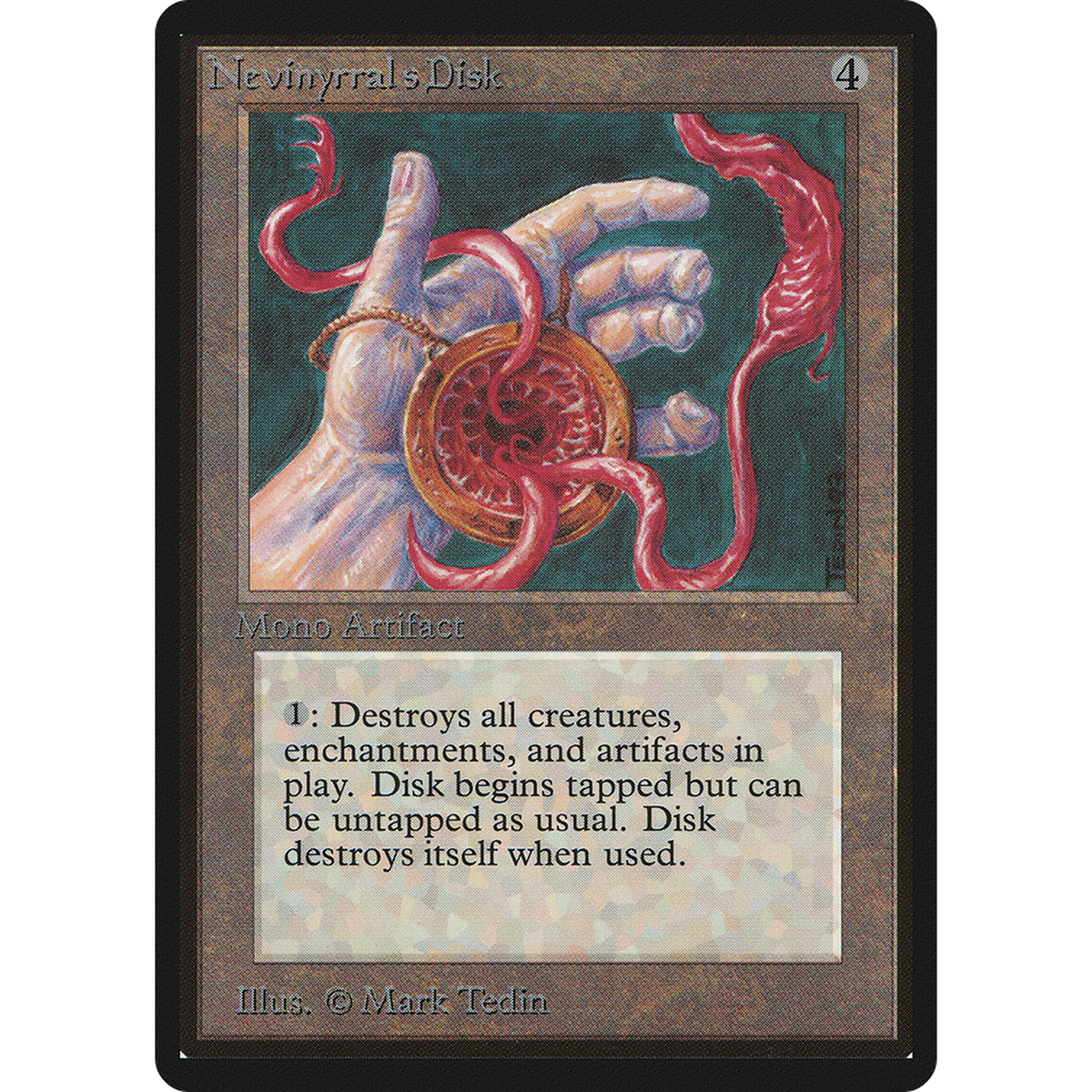Nevinyrral's Disk [Limited Edition Beta] (Near Mint)
