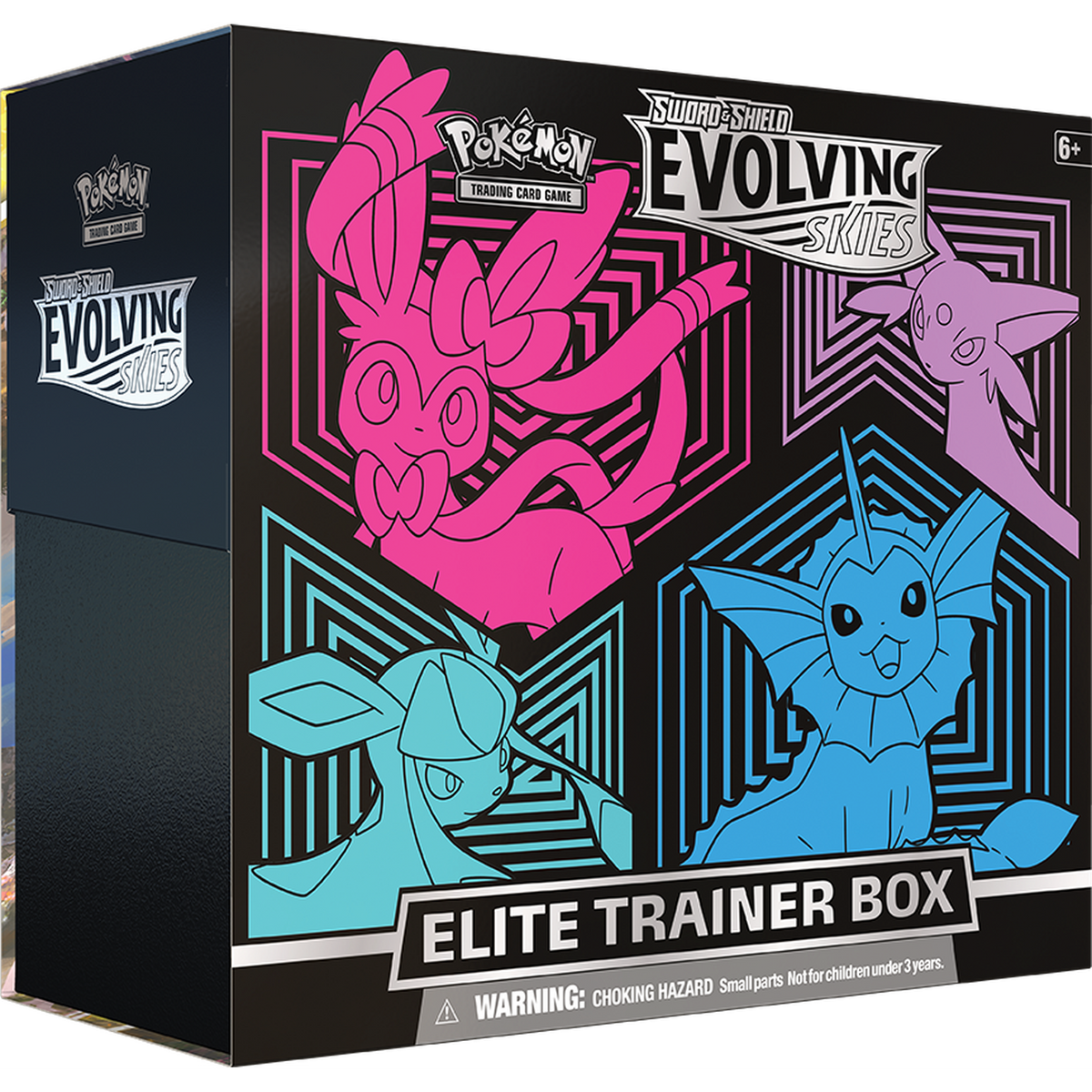 Sword & Shield: Evolving Skies - Elite Trainer Box (Glaceon/Vaporeon/Sylveon/Espeon) (New)