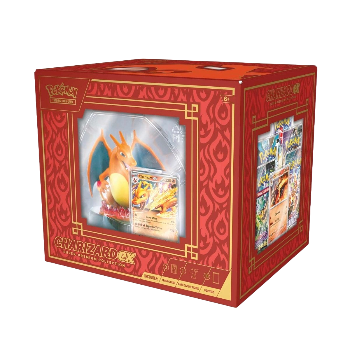 Charizard ex Super Premium Collection (Factory Sealed Case of 4 Boxes)