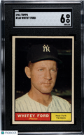 1961 Topps Whitey Ford #160 SGC 6