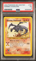 PSA 3 (VG) Shining Charizard #107 Secret Rare - Pokémon: Neo Destiny (#90806881)