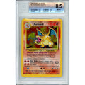 Pokemon Graded: Charizard 4/102 Base Set (1999) Beckett 8.5