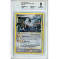 Pokemon Graded: Rayquaza Gold Star 107/107 EX Deoxys (2005) Holo Beckett 8