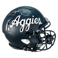 Johnny Manziel Signed Texas A&M Aggies Authentic Speed Full-Size Football Helmet (Beckett)