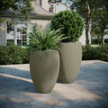 Brandy Planter (Small 23" H x 18" W / White / Gloss)