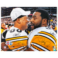 Hines Ward and Jerome Bettis Signed Super Bowl XL Pittsburgh Steelers 16x20 Football Photo (Beckett)